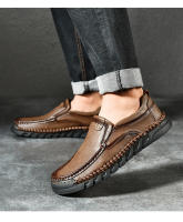 Cuero hombre al aire libre casual zapatos de cuero zapatos de montaña - details 4