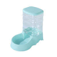 Bebedero automático para mascotas, alimentador de comida transparente, suministros para mascotas, gatos y perros, 3,5 l - details 9