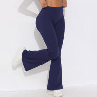 Hamidou-pantalones acampanados de Yoga para mujer, Leggings para Fitness, pantalones de cintura alta para levantar el trasero, pantalones de secado rápido para ciclismo y Fitness - details 33