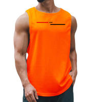 Muscleguys-Camiseta sin mangas de malla para hombre, Camiseta holgada transpirable para entrenamiento de trotar, Verano - details 11