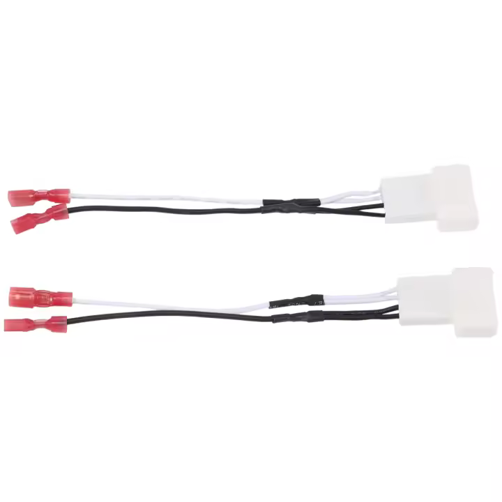 Adaptador de Cable para altavoz delantero de coche, 2 piezas, para Toyota Tacoma 2016, 2017, 2018, 2019 - 1