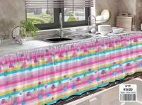 HTC Lababo-cortina corta para cocina, 150x70cm - details 75
