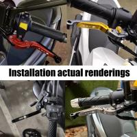 RESPRACE Palanca de Freno de Embrague Plegable y Extensible para Suzuki GSX-R Accesorios Reales CNC Maneja Bara - details 1