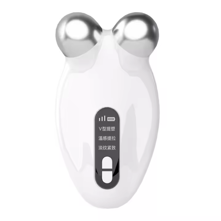 Rodillo masajeador Solar de microcorriente para mujer y niña, Bola de estiramiento de la piel, producción de colágeno, regalo Ideal - 1