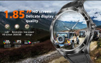 2024 Nuevo reloj inteligente para hombres 1,85 pulgadas 360*360 HD AMOLED pantalla táctil completa, reloj de trayectoria GPS, brújula,100 + modo deportivo, Impermeable,710mah, oxígeno en sangre, reloj deportivo de llamada Bluetooth Para iOS y Android - details 4