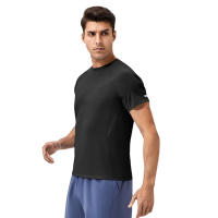 Camiseta deportiva de rendimiento para hombre, Camiseta de manga corta con bolsillo - details 4