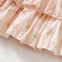 Vestidos de Princesa Ouwu para Niñas de 1 a 6 Años Vestido de Fiesta Diario sin Mangas con Estampado Floral y Volantes - details 9