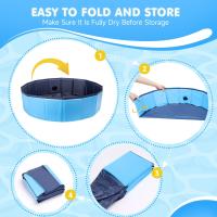Piscina Plegable para Mascotas Portátil, Antideslizante, Height from Bottom to Top of Assembled Pool: Other, Pool Type: Other, Material: PVC, Length of Longest Edge: Other, Width of Shortest Edge: Other - details 2