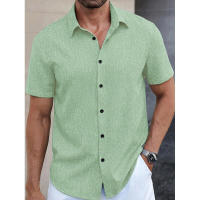 Temu Shein Camisa deportiva de color sólido Top con botones Casual - details 10