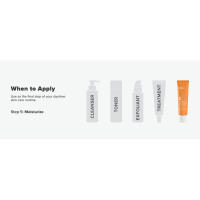 Use the SPF 30 as the final step of AM skin care routine.
