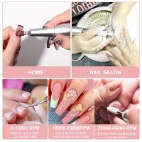 Juego de máquina profesional para arte de uñas que incluye lima de uñas, pulidor de uñas, eliminador de piel muerta, adecuado para - details 3