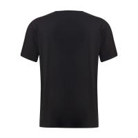 Camiseta deportiva informal de manga corta de verano para hombre, con costuras tricolores y cuello en V con muescas, estilo Henry - details 17