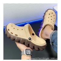 Sandalias planas para hombre, zapatos de EVA, zapatillas de jardín con plataforma, sandalias de verano para hombre, nuevas zapatillas deportivas para hombre, chanclas para exteriores, zuecos para el hogar - details 14