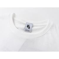 2025 Camisas casuales básicas de moda de verano, camisetas holgadas de algodón puro para hombres y nuevas camisas de manga corta para parejas con estampados de logotipos en la parte delantera - details 2