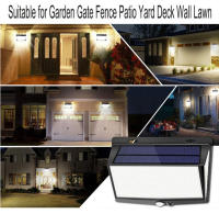 Lámpara LED Solar para exteriores, luz impermeable para decoración de jardín, calle, Sensor de cuerpo humano, 3 modos, 468 - details 5