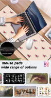 Alfombrilla de escritorio de Anime, teclado, estilo estético, oficina, juegos, gran oferta, alfombrilla de ratón antideslizante grande y gruesa - details 1