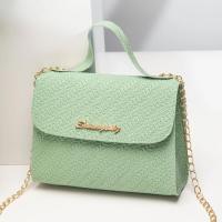 Bolso de Hombro de Cuero con Cadena Hecho en Relieve Bolso de Teléfono para Mujeres de Gran Capacidad Bolso de Moda para Hombros Oblicuos - details 5