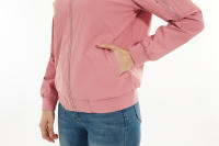 MAGCOMSEN-chaquetas Bomber para mujer, chaqueta informal con cremallera, abrigo cortavientos impermeable, prendas de vestir con 3 bolsillos, otoño - details 10
