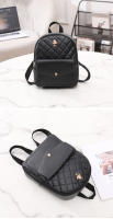 Bolso escolar pequeño para mujer, Mochila pequeña informal con rombos, bolso de hombro portátil, mochila decorativa rosa - details 10