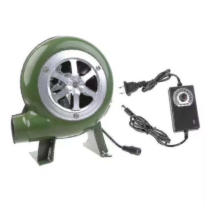 Soporte de Aranda BBQ Potente Ventilador Eléctrico Ajustable 2900rpm Ideal para Iniciar Chimeneas de Carbón - 1