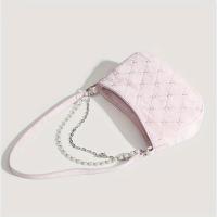 Elegante Bolso de Monarca con Cadena de Metal y Mariposas Bolso de Mano Desmontable para Mujeres - details 3