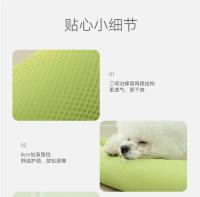 Cama refrescante de verano para mascotas, cojín de hielo, alfombrilla cuadrada para dormir, perrera para perros y gatos, de alta calidad - details 11