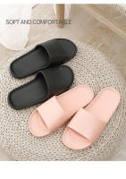 Zapatillas de moda para hombre y mujer, sandalias suaves de EVA, zapatos ligeros para amantes, toboganes de baño antideslizantes, chanclas de plataforma para el hogar, Verano - details 2