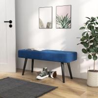 Taburete de Cama Multifuncional Moderno Banco de Acero con Cojín 120kg de Carga - details 26