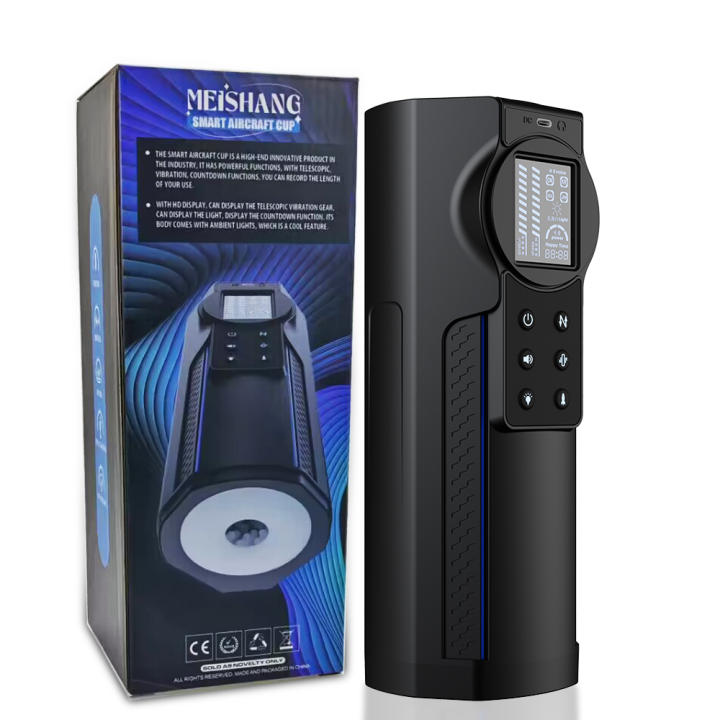 Masturbador masculino telescópico automático, máquina de masturbación vibratoria de pistón, Vagina, mamada, Juguetes sexuales para adultos
