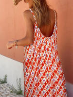 Vestido Boho Largo sin Mangas Vestido de Playa Bohemio para Mujer en Verano - details 7