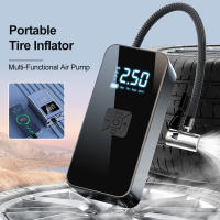 Bomba de Aire de Compresión Portátil Inalámbrica para Neumáticos de Coche 12V con Salida LED USB para Bicicletas Moto Bolas Normalidad de Artículos Peligrosos Batería Incluida  - details 15