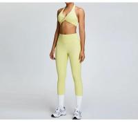 Zapatillas y ropa deportiva de secado rápido del gimnasio Fiess de la correa del color de la yoga del verano Tre - details 9