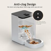 Comederos automáticos para gatos - Comedero temporizado para mascotas para gatos y perros con dispensador de alimentos secos, bolsa desecante, control de porciones programable, 4 comidas diarias, grabadora de voz de 10 segundos - details 2