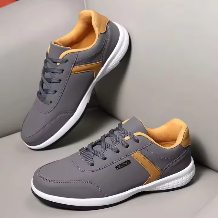 Nuevos zapatos deportivos formales informales de alta calidad y bajo precio para hombre de talla grande 48, estilo con cordones - 1