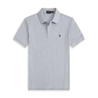Camisa polo de algodón de manga corta para hombres con cuello de camiseta, solapa bordada suelta de talla grande, media manga para hombres (regalo 1) - details 21