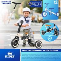 Bicicleta de Equilibrio, Triciclo para niños de 1 año a 5 Años, Capacidad de Carga hasta 25kg, Incl. Manillar/Barra de Seguridad/Cinturón de Seguridad/Timbre/Espejo. - details 19