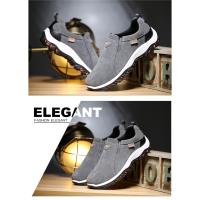 Zapatillas de Moda para Hombre  Zapatos de Deporte Casuales de Talla Grande para Senderismo al Aire Libre Absorbentes de Choques - details 5