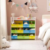 Estantería de Juguetes para Niños 9 Cajones de Organizador Extraíble de Tela No Tejida - details 3