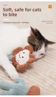 Juguete de Gato de Girasol de Pingüino Palo de Abrazar Resistente a Mordiscos para Gatitos - details 2