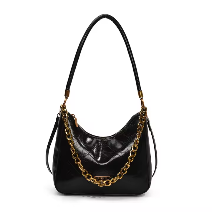 Bolso de cadena retro Bolso bandolera de hombro con axila de moda - 1