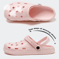 Zapatillas de Verano Impermeables para Mujer Suela Suave EVA Color Sólido - details 4