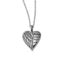 Colgante Elegante de Cenizas de Cremación en Plata Joyería de Urna Comemorativa Grabada - details 1
