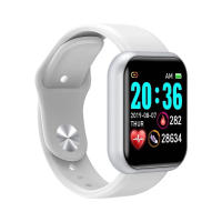 Reloj inteligente multifuncional para hombres y mujeres, teléfono conectado con Bluetooth, música, pulsera deportiva, Monitor de sueño Y68 Smartwatch D20 ﻿ - details 3