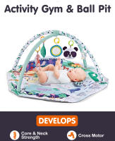 Caja de pelota oceánica para bebé, marco de fitness, manta para gatear hexagonal para bebé de 0 a 36 meses, estera para gatear multifuncional para bebé, manta de juego - details 0