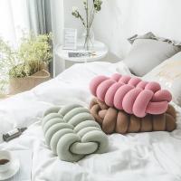 Cojín nórdico sin costuras para decoración del hogar, almohada Lumbar para asiento trasero de Silla, cama, sofá, oficina, siesta, descanso de manos, 8cm - details 5
