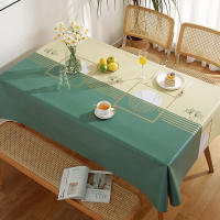 Mantel de poliéster Rectangular impermeable con diseño de estilo conciso moderno, decoración del hogar, cocina, sala de estar, fiesta de boda - details 3