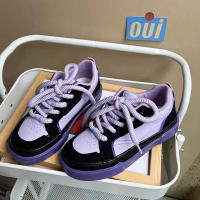 Zapatos de estudiante, zapatos deportivos casuales de lona transpirables para mujer, zapatos de skate retro versátiles para la universidad de otoño - details 10