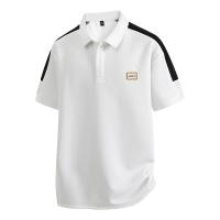Camiseta manga corta hombre polo holgado antibacteriano adelgazante polo cómodo transpirable - details 15