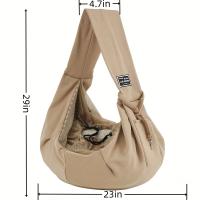 Mochila plegable portátil para perro, perfecta para ir de compras con tu mascota, 13 libras - details 2
