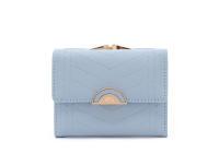 Nueva cartera corta para mujer estilo coreano y japonés Nicheinsminimalista hebilla plegable Simple monedero para estudiante - details 12